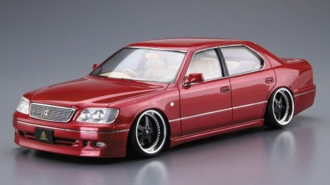 Aoshima 62067 1/24 1997 Toyota UCF21 Celsior 4-Door Car