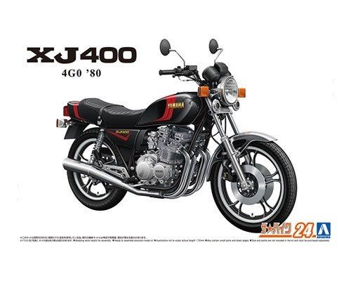 Aoshima 63675 1/12 1980 Yamaha 4G0 XJ400 Motorcycle