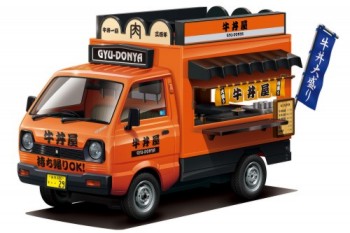 Aoshima 64085 1/24 Gyu-Donya Mobile Food Truck