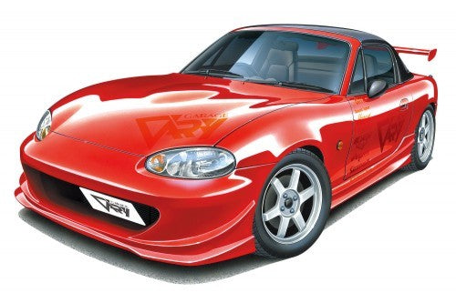 Aoshima 64191 1/24 1999 Mazda NB8C Roadster