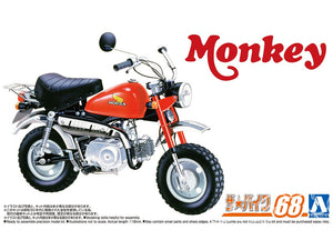 Aoshima 64344 1/12 1978 Honda Monkey Z50J1 Custom Dirt Bike