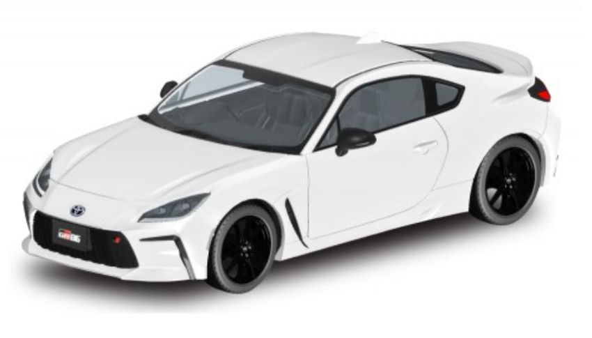 Aoshima 64603 1/32 Toyota GR 86 Sports Car (Snap Molded in White)