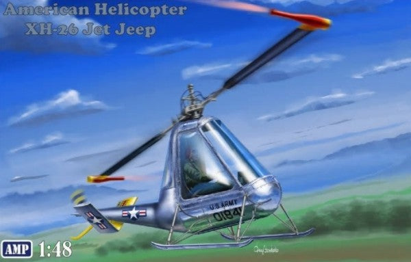Amp Kits 48007 1/48 Hiller XH26 Jet Jeep USN Helicopter