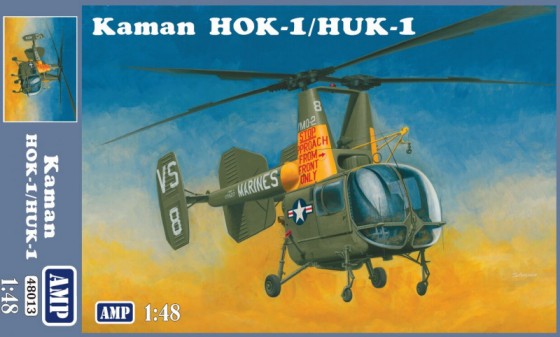 Amp Kits 48013 1/48 Kaman HOK1/HUK1 US Military Helicopter