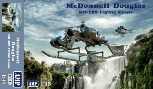 Amp Kits 48015 1/48 MD120 Flying Crane Helicopter