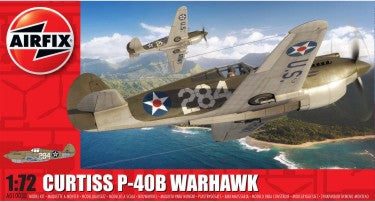 Airfix 1003 1/72 Curtiss P40B Warhawk Aircraft