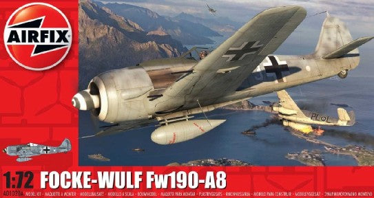 Airfix 1020 1/72 Focke Wulf Fw190A8 WWII Fighter