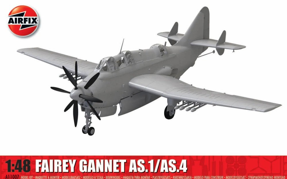 Airfix 11007 1/48 Fairey Gannet AS1/AS4 Aircraft