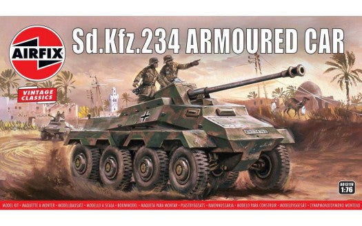 Airfix 1311 1/76 SdKfz 234 Armored Car