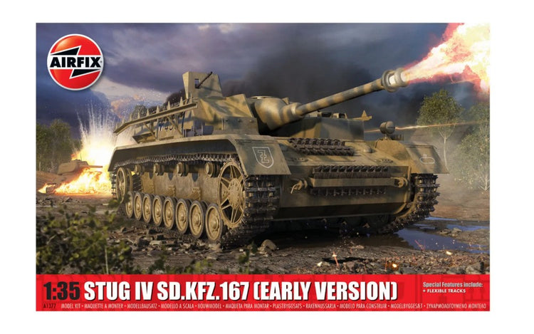 Airfix 1377 1/35 StuG IV SdKfz 167 Early Version Tank