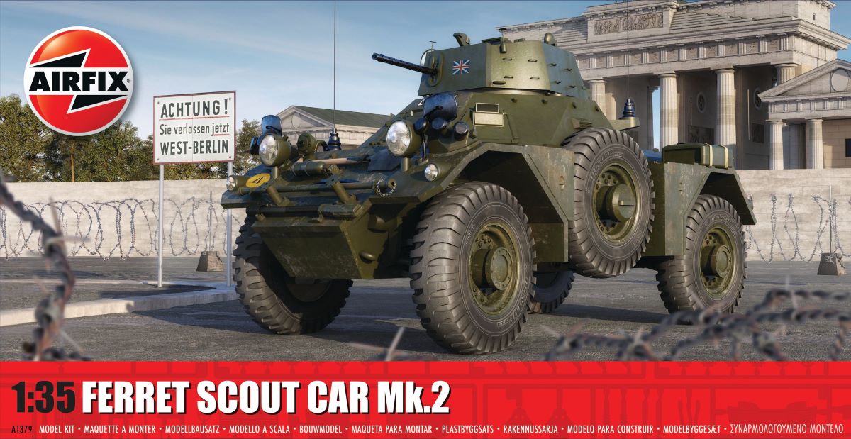 Airfix 1379 1/35 Ferret Mk 2 Scout Car