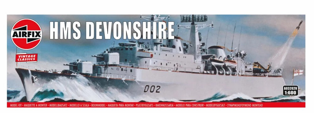 Airfix 3202 1/600 HMS Devonshire Destroyer