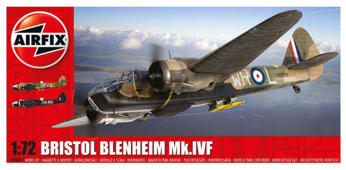 Airfix 4017 1/72 Bristol Blenheim Mk IVF Fighter
