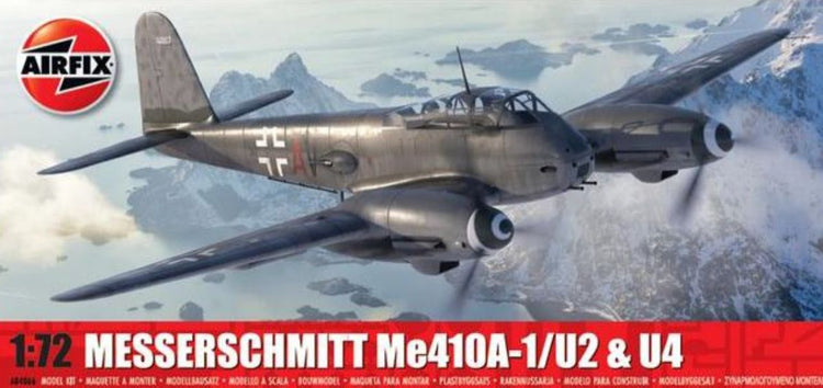 Airfix 4066 1/72 Messerschmitt Me410A1/U2 & U4 Fighter (2 in 1) (New Tool)