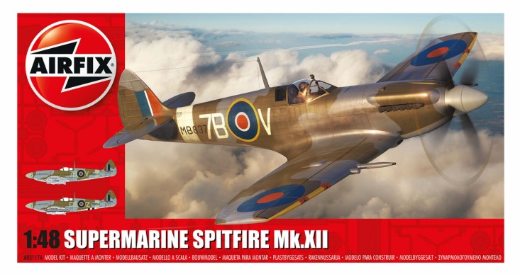 Airfix 5117 1/48 Supermarine Spitfire Mk XII Fighter