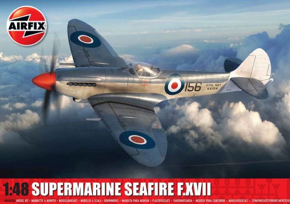 Airfix 6102 1/48 Supermarine Seafire F XVII Aircraft (Re-Issue)