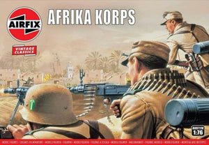 Airfix 711 1/76 WWII Afrika Corps Figure Set (48)