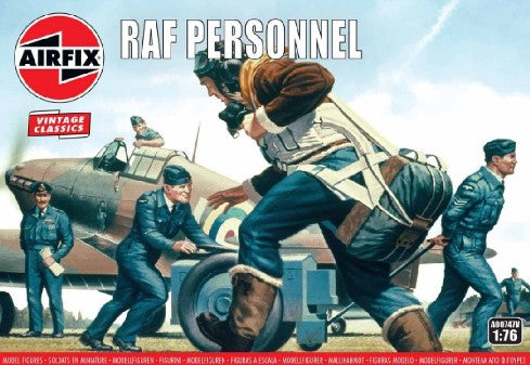 Airfix 747 1/76 WWII RAF Personnel Figure Set (37)