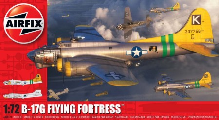 Airfix 8017 1/72 B17G Flying Fortress USAAF Bomber 
