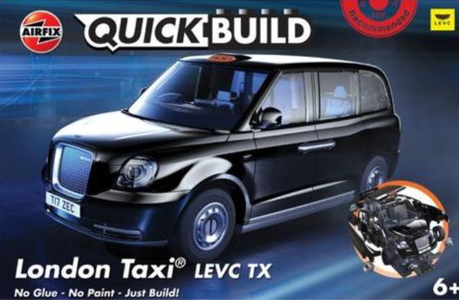 Airfix J6051 Quick Build London Taxi LEVC TX (Snap)