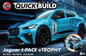 Airfix J6033 Quick Build Jaguar I-Pace eTrophy Car (Snap)