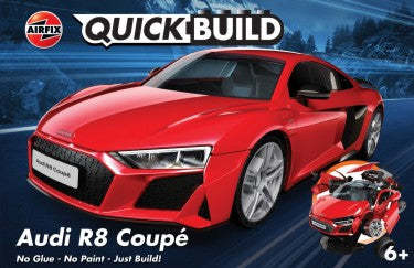 Airfix J6049 Quick Build Audi R8 Car (Snap) 