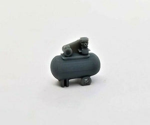 All Scale Miniatures 1600902 N Scale Short Air Compressor -- pkg(5)