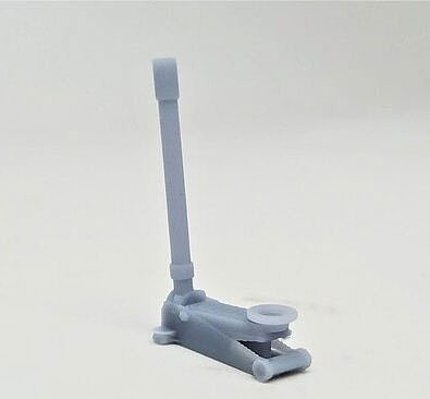 All Scale Miniatures 1600917 N Scale Floor Jack -- pkg(5)