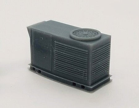 All Scale Miniatures 870914 HO Scale Rooftop HVAC Unit -- pkg(5)