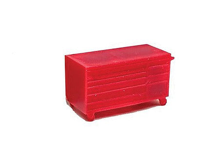 All Scale Miniatures 871898 HO Scale Short Rolling Tool Chest
