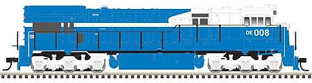 Atlas Model Railroad 10000870 HO Scale GE U30C Low Nose - Standard DC - Master(R) Silver -- Undecorated No Nose Headlight