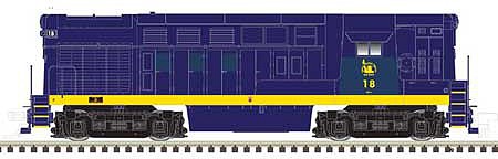 Atlas Model Railroad 10001611 HO Scale FM H16-44 Late Body - Standard DC - Master(R) Silver -- Undecorated