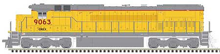 Atlas Model Railroad 10002287 HO Scale GE Dash 8-40C Phase II w/LokSound & DCC - Master(R) Gold -- Undecorated