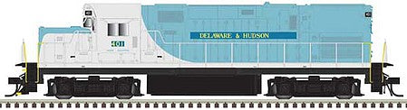 Atlas Model Railroad 10002972 HO Scale Alco C420 Phase 2B Low-Nose, Dynamic Brakes - ESU LokSound and DCC - Master -- Delaware & Hudson #401 (Restenciled Ex-L&HR; blue, white)