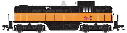 Atlas Model Railroad 10003152 HO Scale Alco RS1 - LokSound and DCC - Classic Gold -- Milwaukee Road 873 (orange, black, TMR Logo on Cab)
