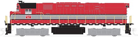 Atlas Model Railroad 10003293 HO Scale Alco C424 Phase 2 - LokSound and DCC - Classic Gold -- Green Bay & Western 312 (red, gray, black)