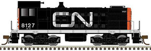 Atlas Model Railroad 10003376 HO Scale Alco S2 - Standard DC - Master(R) Silver -- Canadian National 8139 (black, red, white, Large Noodle Logo)