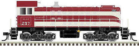 Atlas Model Railroad 10003403 HO Scale Alco S2 - LokSound and DCC - Master(R) Gold -- St. Louis-San Francisco 297 (Ex-NEO, red, white)