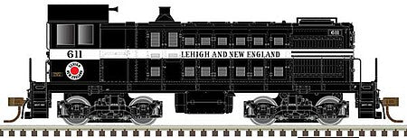 Atlas Model Railroad 10003409 HO Scale Alco S2 - LokSound and DCC - Master(R) Gold -- Lehigh & New England 614 (black, white, Egg Logo)