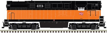 Atlas Model Railroad 10003521 HO Scale FM H16-44 - Standard DC - Master Silver(R) -- Milwaukee Road 428 (orange, black)