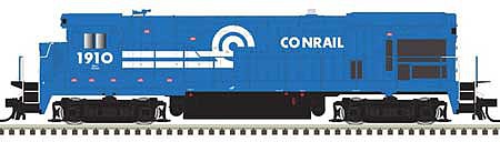Atlas Model Railroad 10003622 HO Scale GE B23-7 Phase 1 Low Nose - Standard DC - Master Silver -- Conrail 1925 (blue, white)