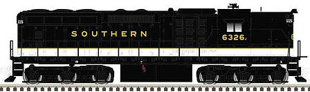 Atlas Model Railroad 10003760 HO Scale EMD SD24 High Nose - LokSound and DCC - Master(TM) Gold -- Southern Railway 6326J (black, white, SR Logo)