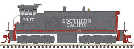 Atlas Model Railroad 10003880 HO Scale EMD MP15DC - LokSound and DCC - Master(R) Gold -- Southern Pacific 2691 (gray, red)