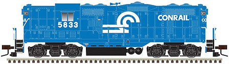 Atlas Model Railroad 10003947 HO Scale EMD GP7 - Standard DC - Classic(R) Silver -- Conrail 5833 (blue, white, large lettering)