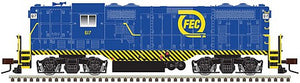 Atlas Model Railroad 10003950 HO Scale EMD GP7 - ESU Sound and DCC - Classic(R) Gold -- Florida East Coast 617 (blue, yellow)