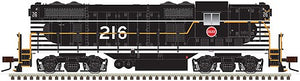 Atlas Model Railroad 10003957 HO Scale EMD GP7 - ESU Sound and DCC - Classic(R) Gold -- Missouri Pacific 209 (Ex-C&EI, black, white, MP Buzz Saw Logo)