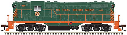 Atlas Model Railroad 10003959 HO Scale EMD GP7 - ESU Sound and DCC - Classic(R) Gold -- Texas Mexican Railway 850 (green, orange)