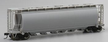 Atlas Model Railroad 1950 HO Scale Master(TM) ACF(R) 6-Bay Cylindrical Hopper - Ready to Run -- Undecorated