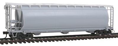Atlas Model Railroad 20001870 HO Scale ACF 3-Bay Cylindrical Hopper - Ready to Run -- Undecorated