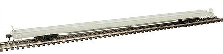Atlas Model Railroad 20003693 HO Scale ACF 89' 4" Intermodal Flatcar - Ready to Run -- Undecorated w/Triple Hitches